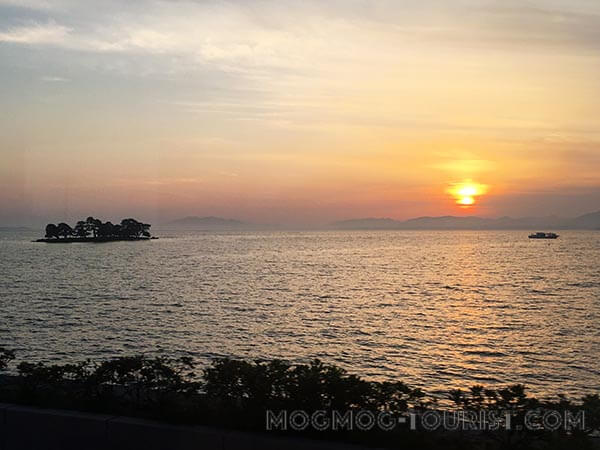 宍道湖の夕日